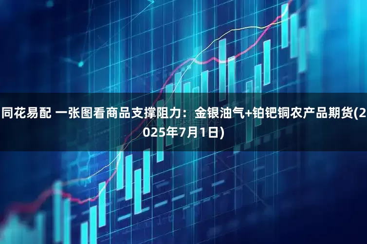 同花易配 一张图看商品支撑阻力：金银油气+铂钯铜农产品期货(2025年7月1日)