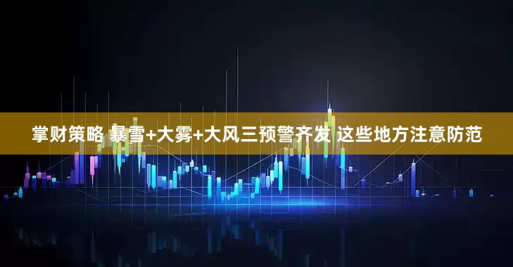 掌财策略 暴雪+大雾+大风三预警齐发 这些地方注意防范